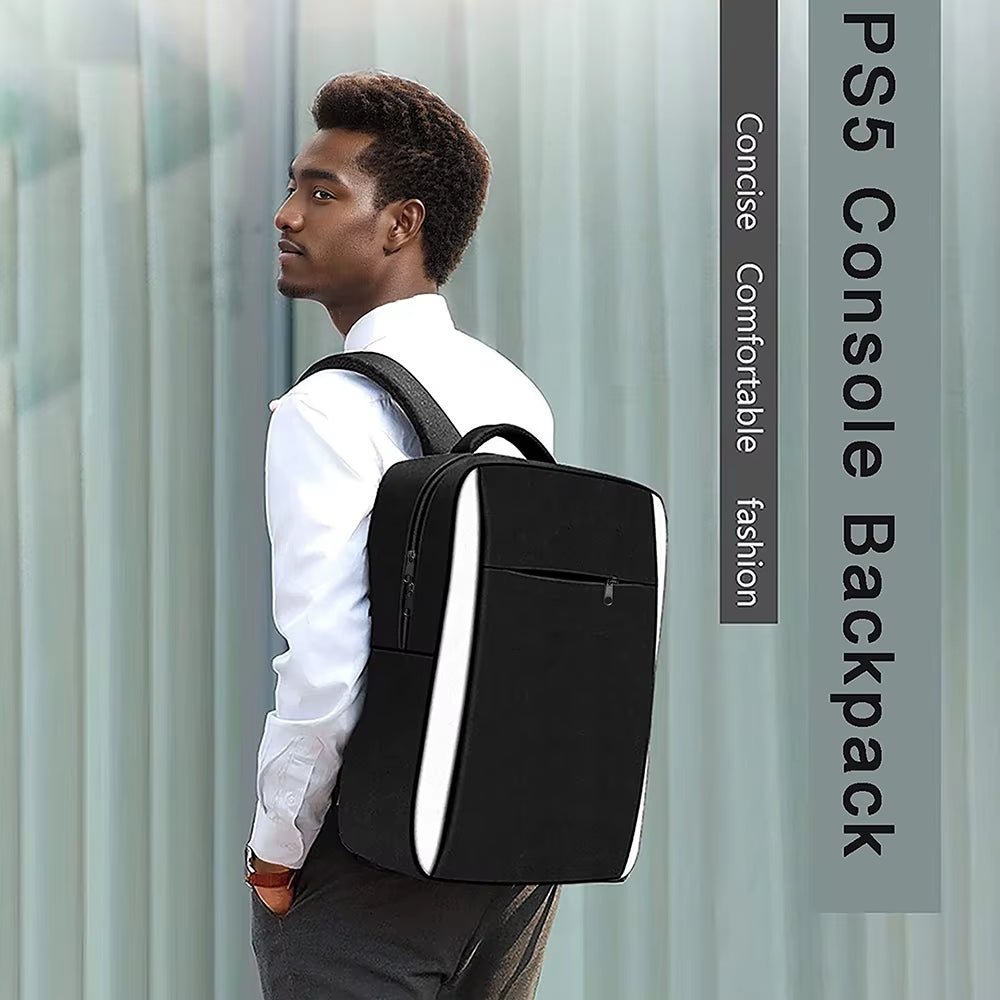Suitable for PS5 Console Storage Bag, PS5 Game Accessories Storage Bag, PS5 Console Backpack, Portable Backpack for Going Out